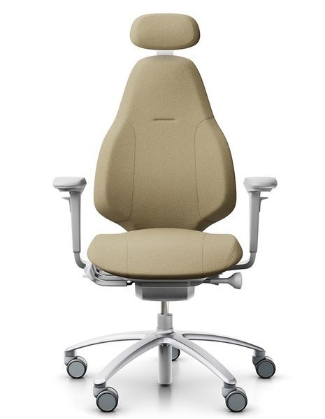 Ергономічне крісло FLOKK RH MEREO 220 SILVER GREY, новозеландська шерсть 113654 фото