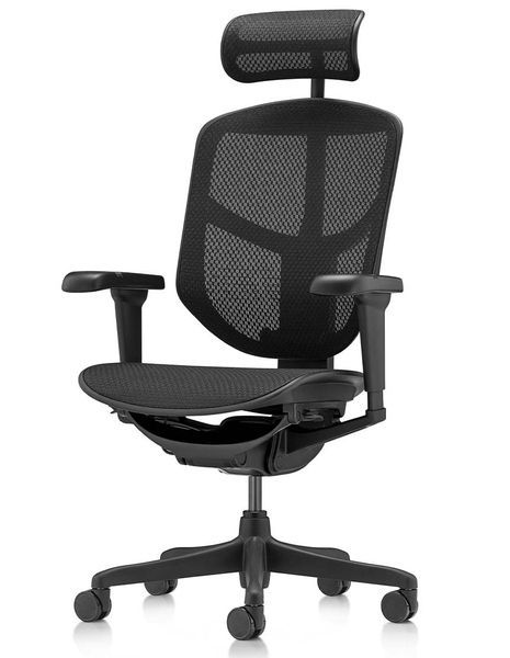 Ергономічне крісло ENJOY ULTRA (EJU-B-HAM-4D, сітка T-168-B1 BLACK) 116984 фото