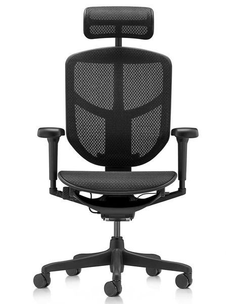 Ергономічне крісло ENJOY ULTRA (EJU-B-HAM-4D, сітка T-168-B1 BLACK) 116984 фото