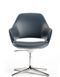 Конференц-крісло KRESLALUX ZENN DARK BLUE, шкіряне 03285 фото 2