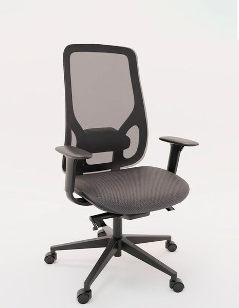 Ергономічне крісло SOKOA EMAN NR86 BLACK 03233 фото
