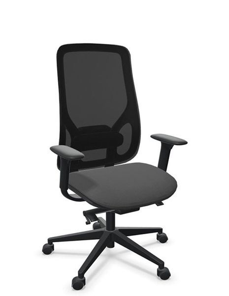Ергономічне крісло SOKOA EMAN NR86 BLACK 03233 фото