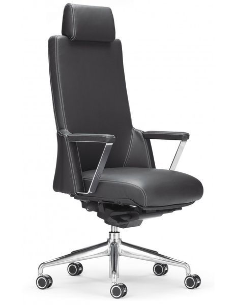 Ергономічне крісло ROVO XZ 7030A шкіряне 113273 фото