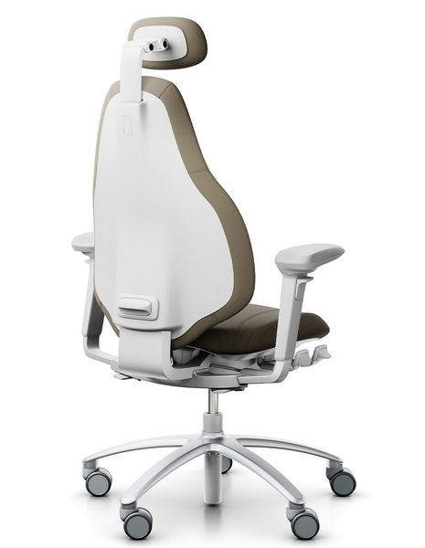 Крісло FLOKK RH MEREO 220 SILVER GREY ергономічне, новозеландська вовна FOCUS (GABRIEL) 116031 фото