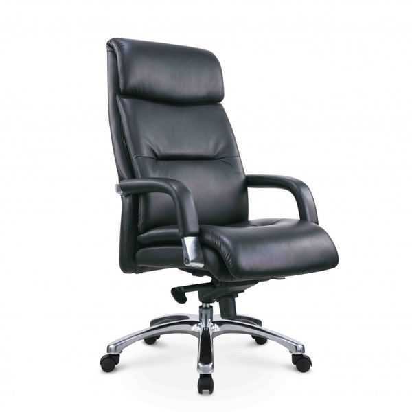 Ергономічне крісло SITZONE CH-211A шкіряне, чорне 113444 фото