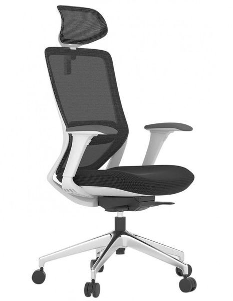 Ергономічне крісло KRESLALUX SWIFT GHW DARK GREY ALU 113835 фото