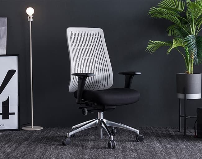 Крісло COMF-PRO TRULY GREY, ергономічне, з підголівником 01448 фото