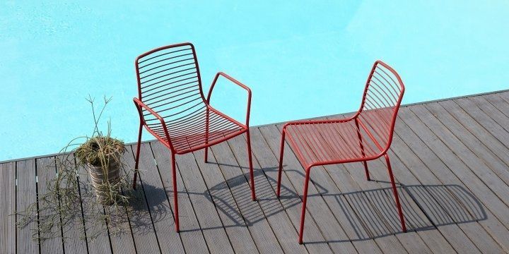 Стілець SCAB Design Summer 2522 Brick Red 372744192 фото