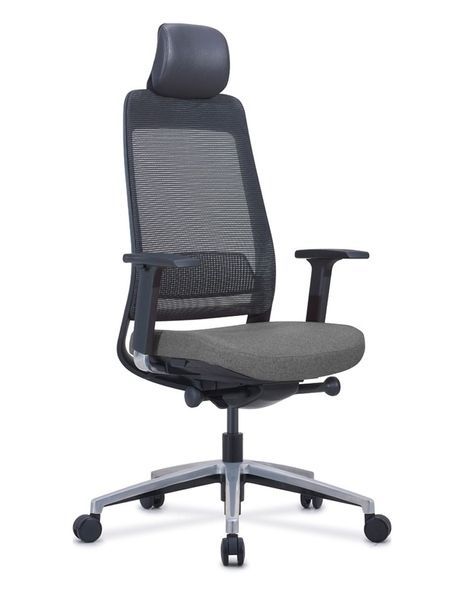 Ергономічне крісло KRESLALUX FILO-A1 (Black + Grey) 113640 фото