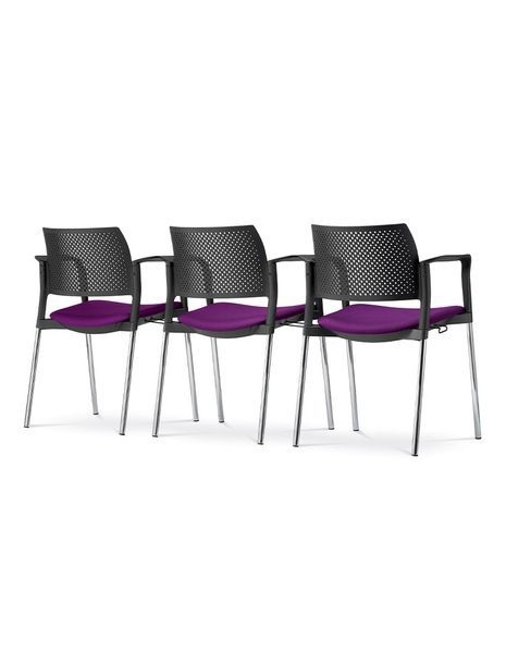Крісло LD SEATING DREAM+ 100BL, BR для відвідувачів, на ніжках 126144 фото