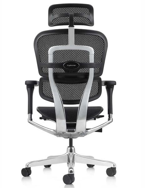 Ергономічне крісло ERGOHUMAN ELITE 2 (EHE2-AB-HAM-5D-L, сітка T-168-B1 Black) 02736 фото