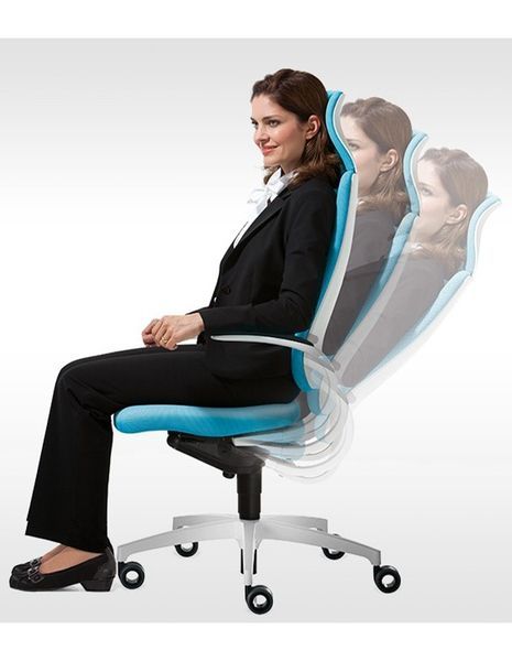 Крісло DAUPHIN INTOUCH IT-5420 ергономічне, тканинне 02587 фото