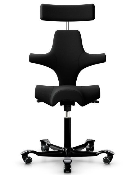 Ергономічне крісло HAG CAPISCO 8107 ALL BLACK 03343 фото