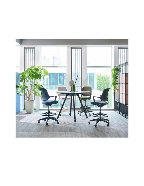 Барне крісло KRESLALUX BARSTOOL NIRO-D02 WHITE 01977-5 фото