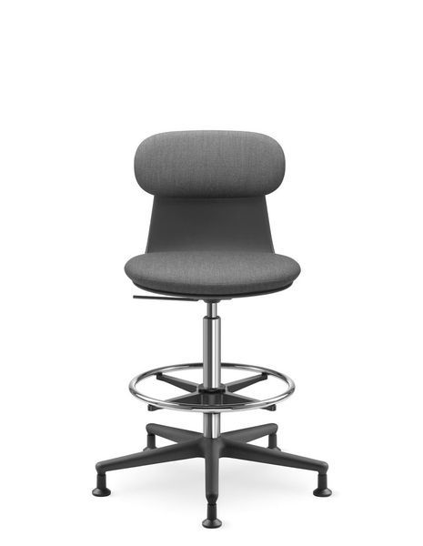 Крісло LD SEATING ZOE 223-BL, поворотне, з високим газліфтом 126253 фото