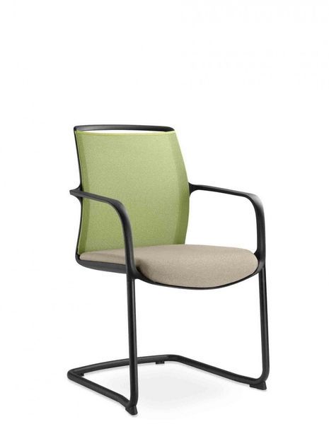 Крісло LD SEATING LEAF 505-Z-N1 для відвідувачів, на полозах 126075 фото