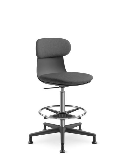 Крісло LD SEATING ZOE 223-BL, поворотне, з високим газліфтом 126253 фото