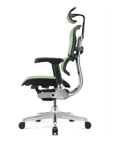 Ергономічне крісло ERGOHUMAN ELITE 2 (EHE2-AB-HAM-5D-L, сітка T-168-B6 Green) 02738 фото
