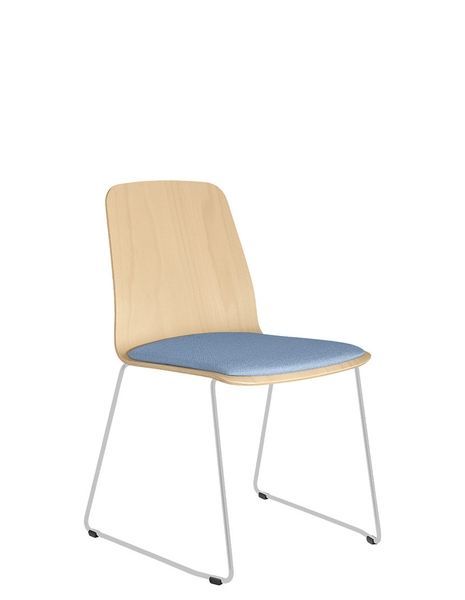 Крісло LD SEATING SUNRISE 150-Q-N4, для відвідувачів, на полозах 126125 фото