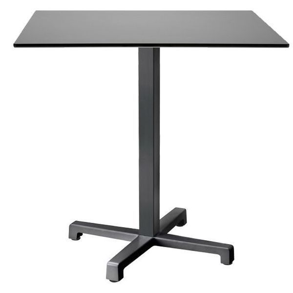 Стіл SCAB Design Cross 70x70 Antracite 375220119 фото