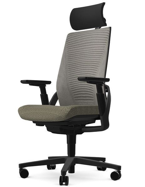 Крісло SENATOR I-WORKCHAIR 2.0 STONE ергономічне, тканинне 116037 фото