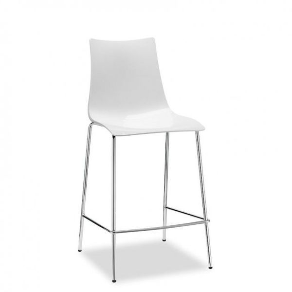 Напівбарний стілець SCAB Design Zebra Antishock 2546 White 371215302 фото