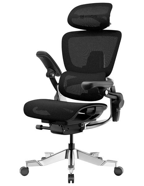 Ергономічне крісло HINOMI H2 PRO COAL BLACK 03424 фото