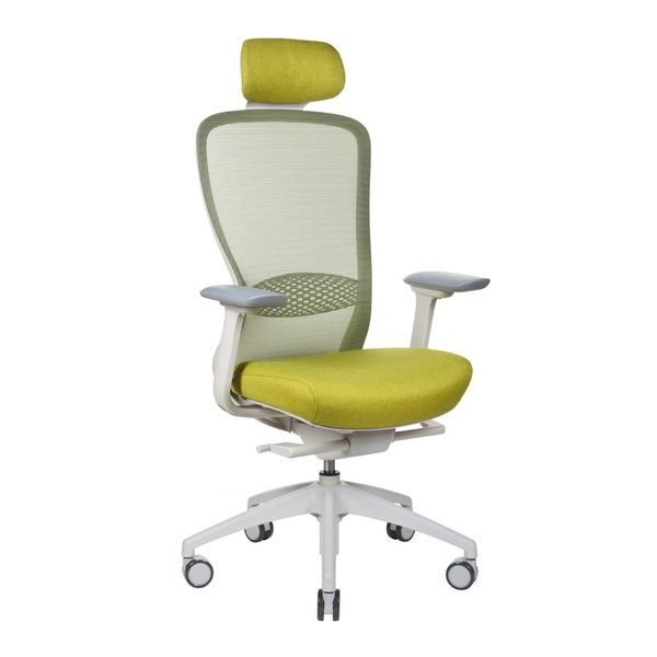 Ергономічне крісло KRESLALUX IN-POINT (LIGHT GREY + M68002) 113576 фото