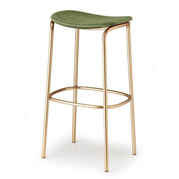 Барний табурет SCAB Design Trick Pop 2538 h77 Matt Gold Olive Green 371215530 фото