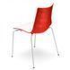 Стілець SCAB Design Zebra Bicolore 2272 Bianco Red 372744237 фото 4