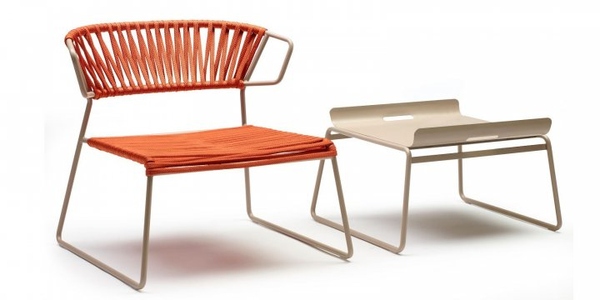 Лаунж-крісло SCAB Design Lisa Lounge Filò 2878 Orange Dove Grey 372744051 фото