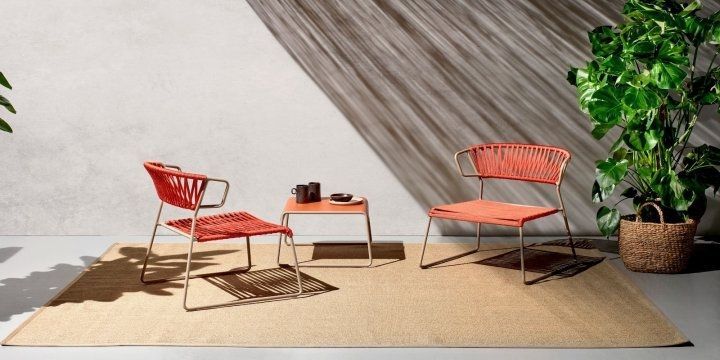 Лаунж-крісло SCAB Design Lisa Lounge Fil&ograve; 2878 Orange Dove Grey 372744051 фото