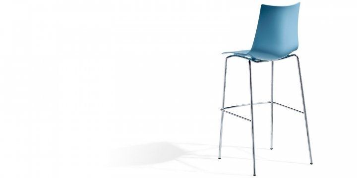 Барний стілець SCAB Design Zebra Tech 2565 Light Blue 371215473 фото