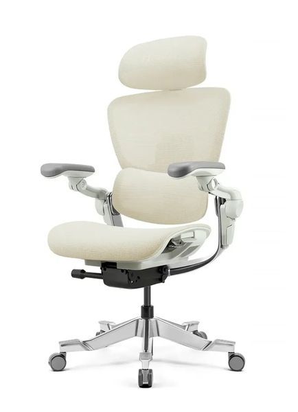 Ергономічне крісло HINOMI H2 PRO CREAM WHITE 03428 фото