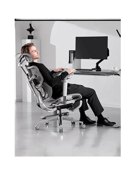 Ергономічне крісло HINOMI H2 PRO CREAM WHITE 03428 фото
