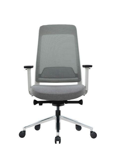 Крісло KRESLALUX FILO-B1 WHITE (Grey + Grey) ергономічне 01651 фото