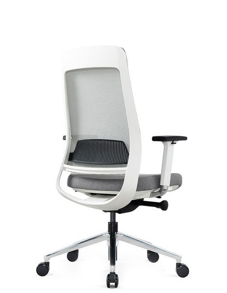 Крісло KRESLALUX FILO-B1 WHITE (Grey + Grey) ергономічне 01651 фото