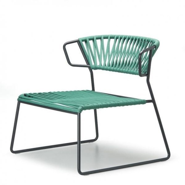 Лаунж-крісло SCAB Design Lisa Lounge Fil&ograve; 2878 Mint Antracite 372743397 фото