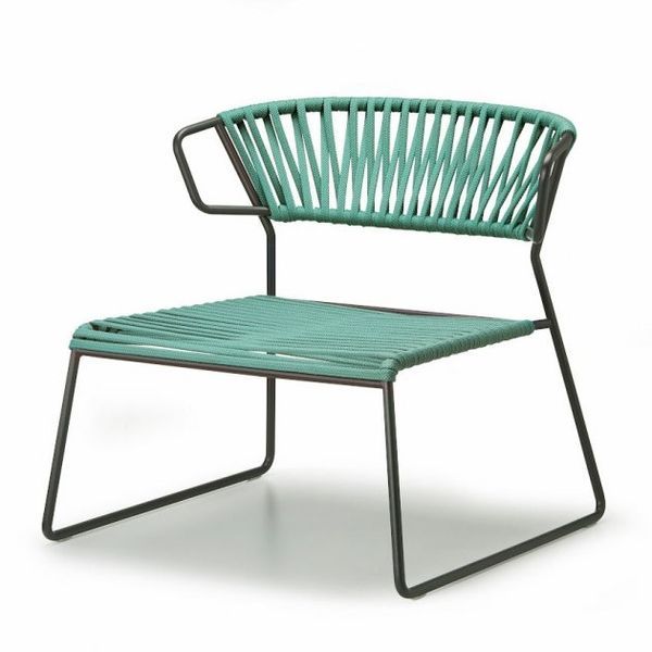 Лаунж-крісло SCAB Design Lisa Lounge Fil&ograve; 2878 Mint Antracite 372743397 фото