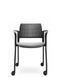 Крісло LD SEATING DREAM+ 100BL, BR для відвідувачів, на колесах 126145 фото 2