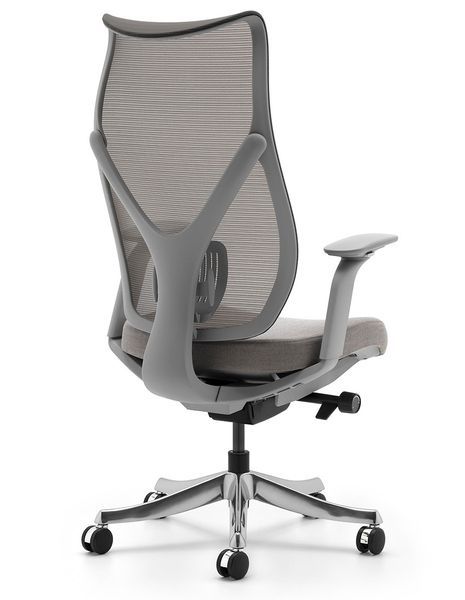 Ергономічне крісло KRESLALUX HERMES GREY 03250 фото