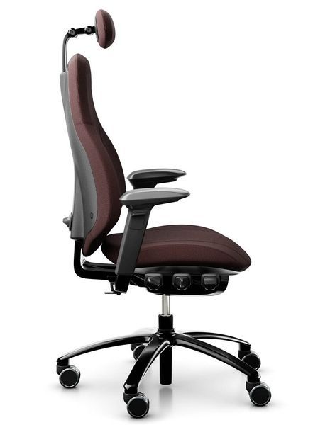 Ергономічне крісло FLOKK RH MEREO 220 BLACK, новозеландська вовна SELECT (GABRIEL) 116830 фото
