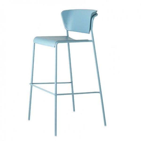 Барний стілець SCAB Design Lisa Tech 2867 Light Blue 371215416 фото