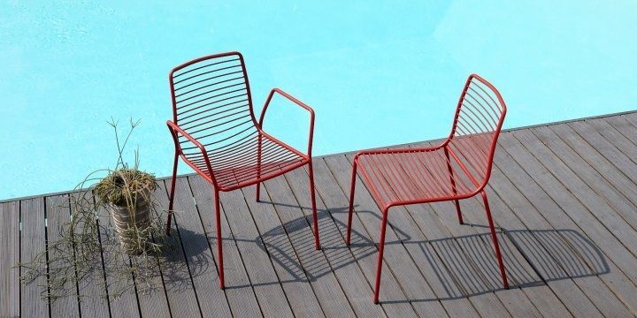 Крісло SCAB Design Summer 2520 Brick Red 372744222 фото