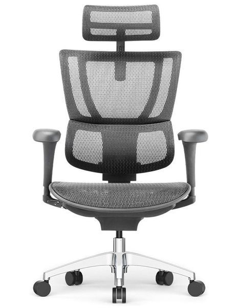 Ергономічне крісло MIRUS-IOO PROJECT 2 (IOOB2WB-AB-HAM, СІТКА Т-168-B1 BLACK) 113963-2 фото