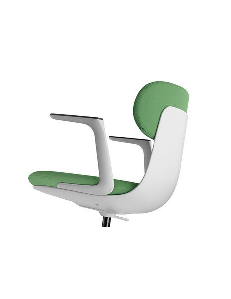 Крісло LD SEATING ZOE 220-GR, BR для відвідувачів, на колесах 126243 фото