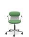 Крісло LD SEATING ZOE 220-GR, BR для відвідувачів, на колесах 126243 фото 4
