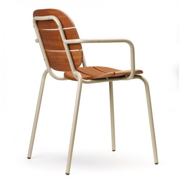 Крісло SCAB Design Si-Si Wood 2514 Dove Grey 372744021 фото