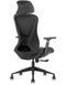 Ергономічне крісло KRESLALUX K2-BH BLACK 03064 фото 4