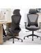 Ергономічне крісло KRESLALUX K2-BH BLACK 03064 фото 6